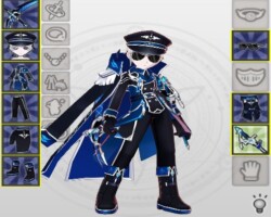 ハーメル極地将校制服(帽子)_ノア